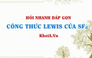 Công thức Lewis của SF6 (Sulfur hexafluoride Lewis Structure)